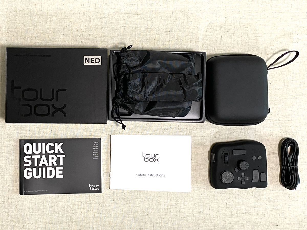 TourBox NEO【目立った傷や汚れなし】 Amazon | TourBox NEO 公式ストア プロ 左手デバイス 片手