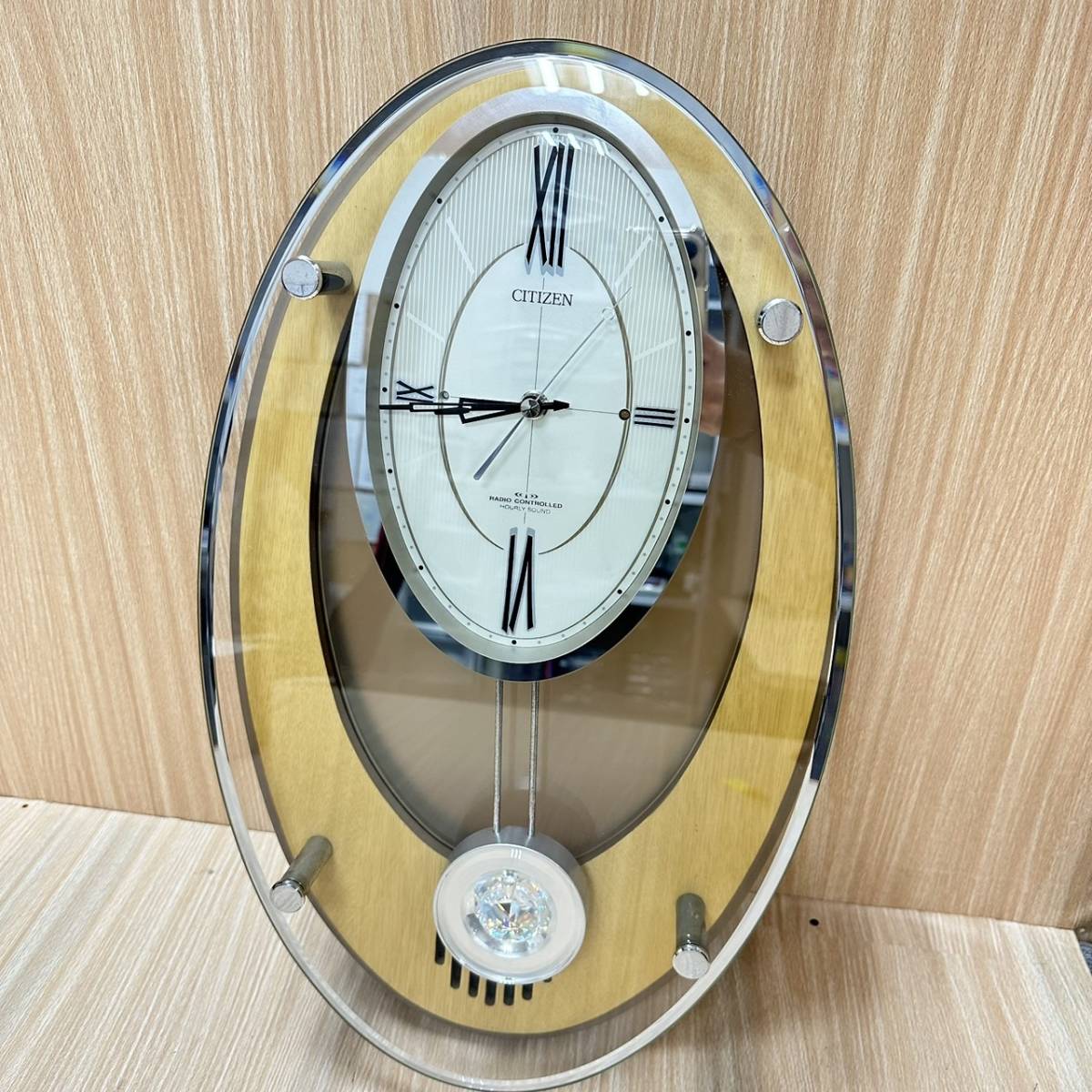 CITIZEN シチズン パルミューズ 4MN435-0 掛け時計 6曲 CITIZEN掛時計 インテリアクロック パルミューズM436 No.4MN436