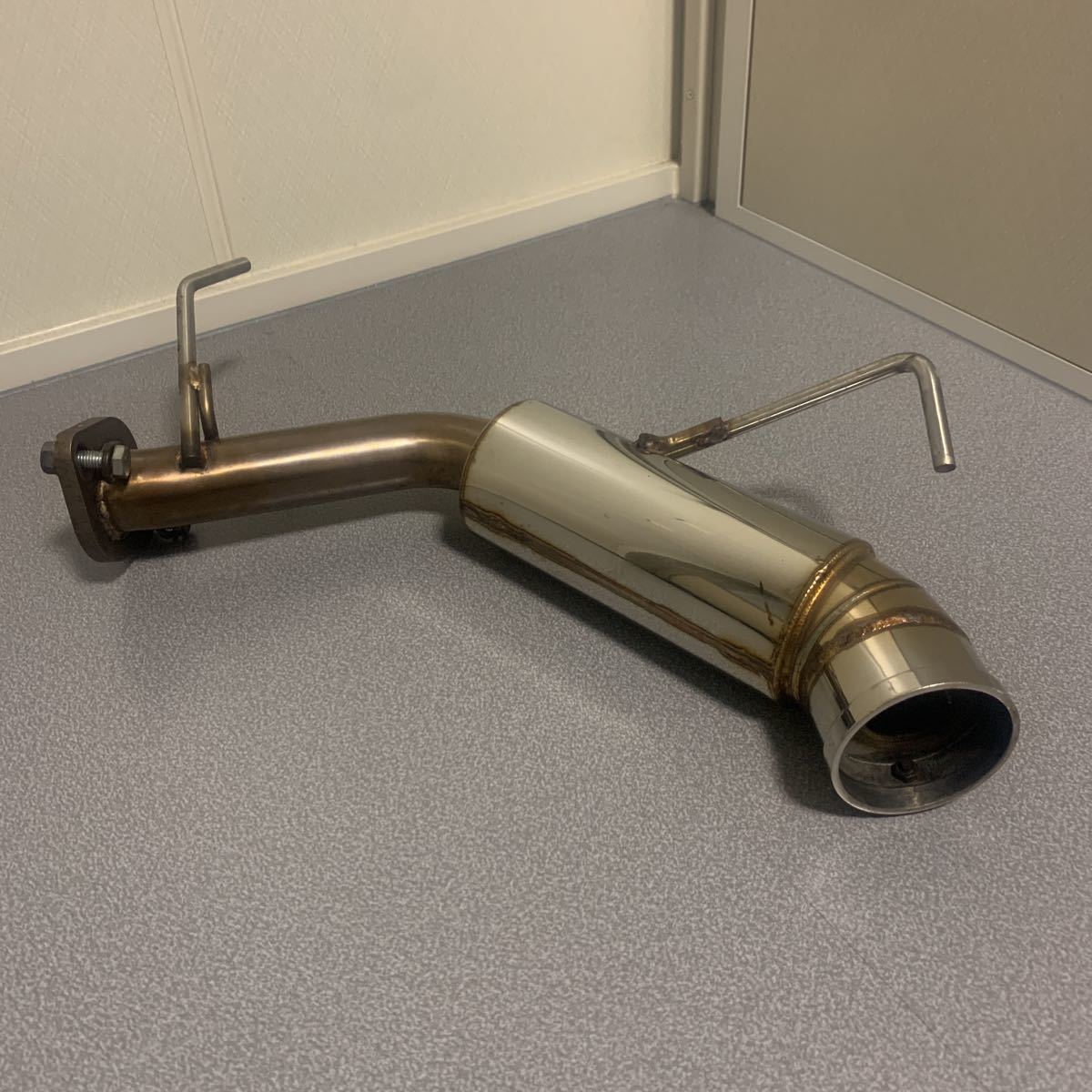 J-FORCE ジムニー J-FORCE製 JB23 1型～10型 ショート砲弾マフラー