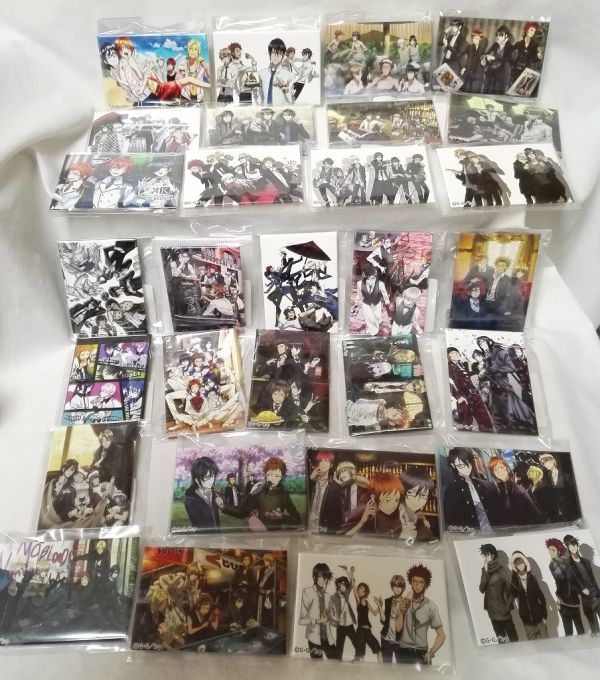 K メモリアル缶バッジ 未使用】アニメ K メモリアル缶バッジ 30点セット 周防尊 宗像礼司 十