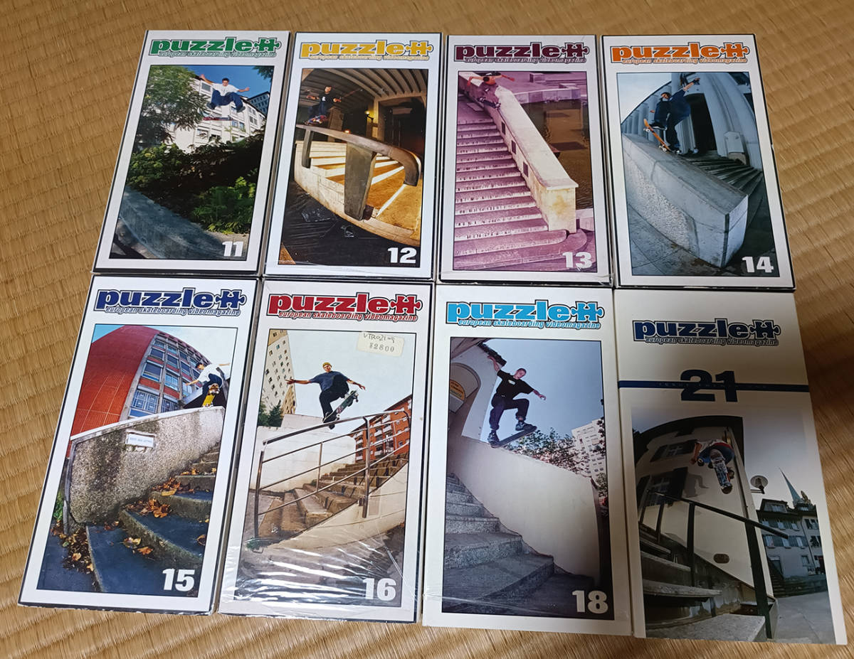 やや傷や汚れあり】スケートボード ビデオ VHS skate video puzzle
