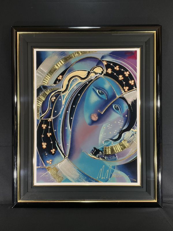 絵画「炎のような想い」☆マーティロ・マヌキアン