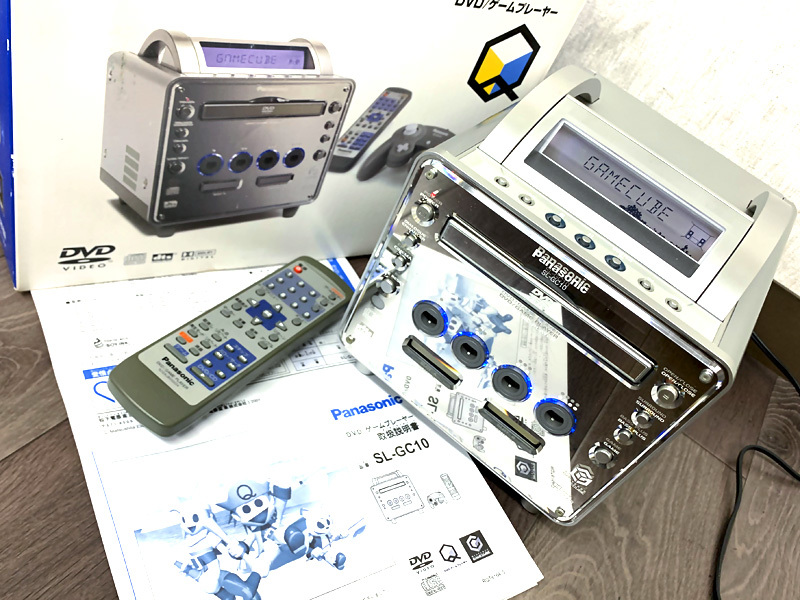 Panasonic SL-GC10 ゲームキューブQ 通電確認のみ　ジャンク Panasonic SL-GC10 ゲームキューブQ 通電確認のみ ジャンク