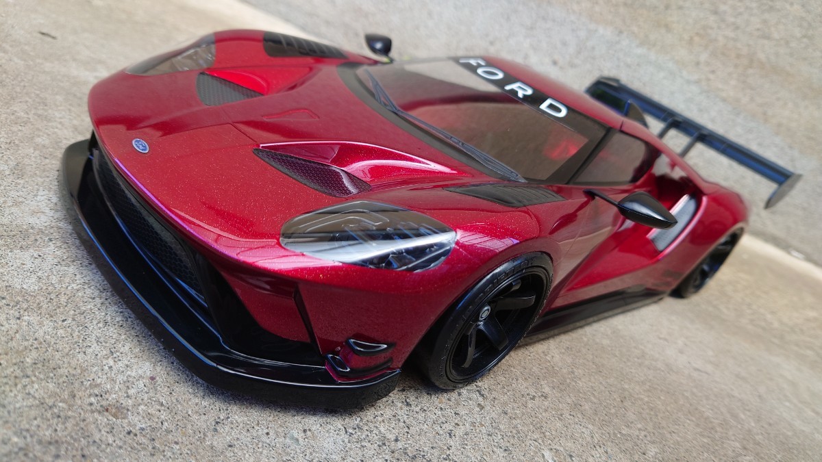未使用】☆希少☆ 1/10 RCボディ タミヤ フォード GT Mk2 新型