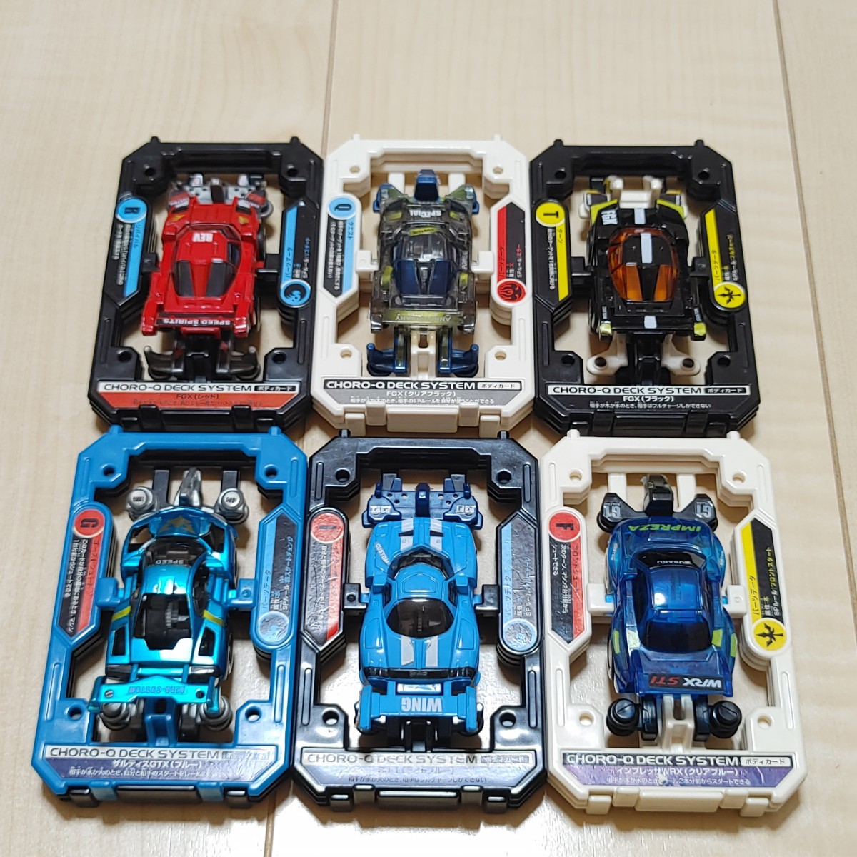 傷や汚れあり】チョロQデッキシステム deck system インプレッサ wrx
