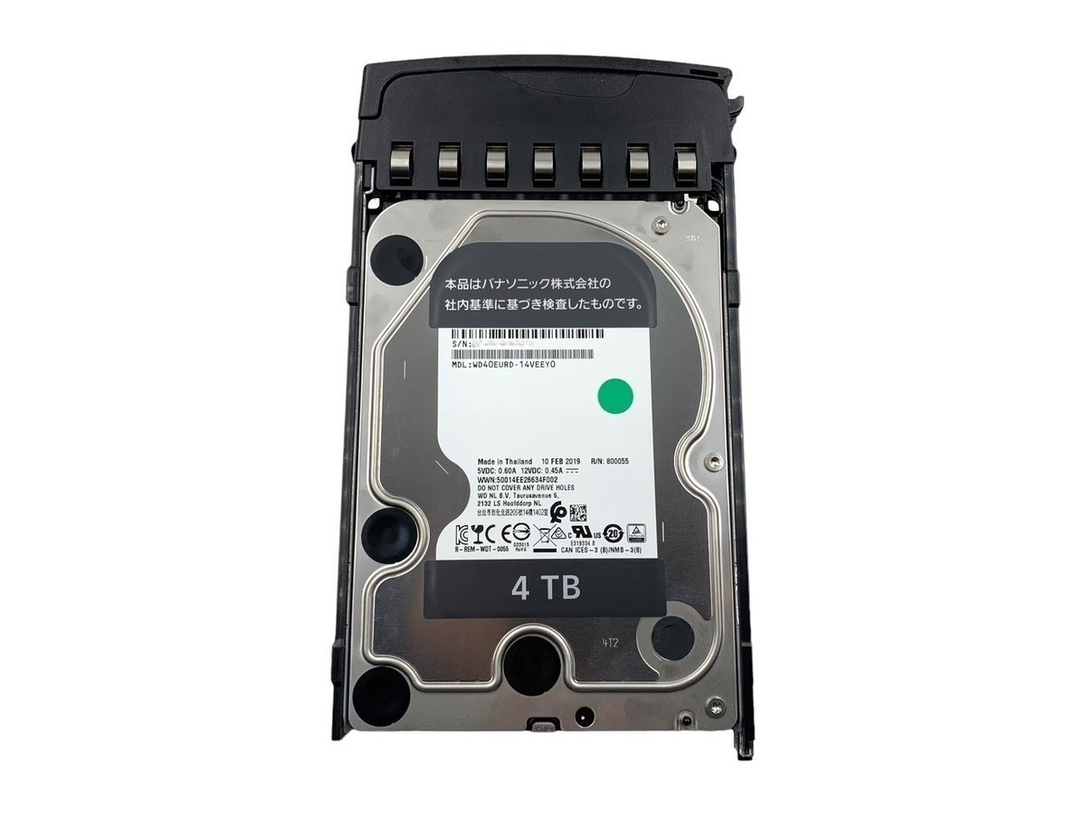 Panasonic ハードディスクユニット WJ-HDU41S 2個 （WJ-HDU42/4 