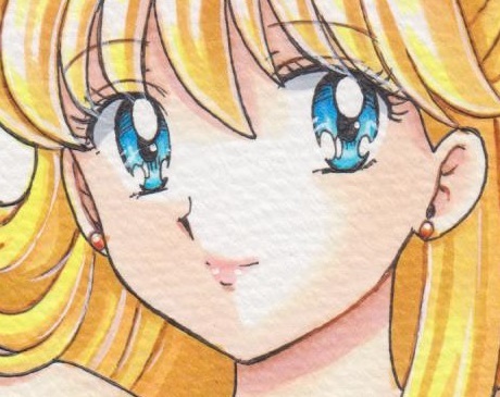 未使用】同人手描きイラスト☆セーラームーン☆美奈子ちゃん☆B5
