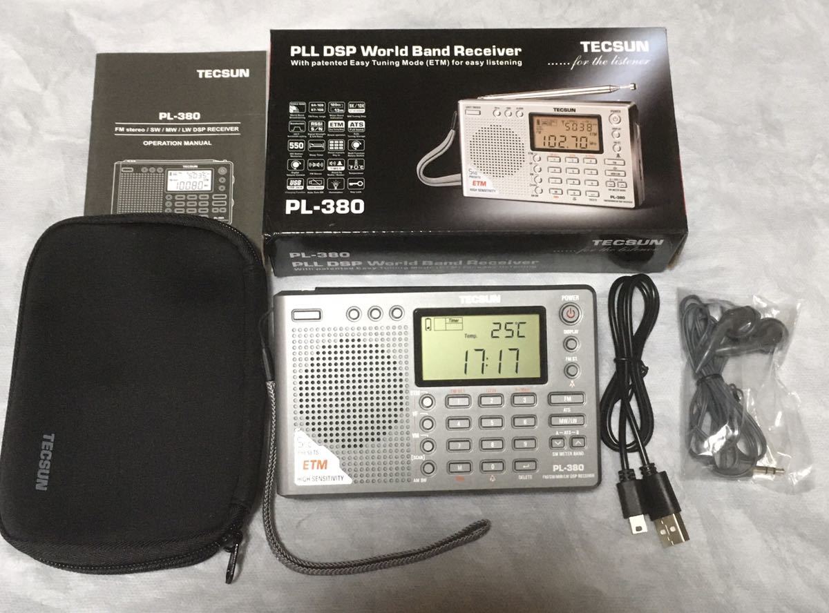 TECSUN PL-310ET （日本語版取扱説明書）ラジオ FM ステレオ/MW