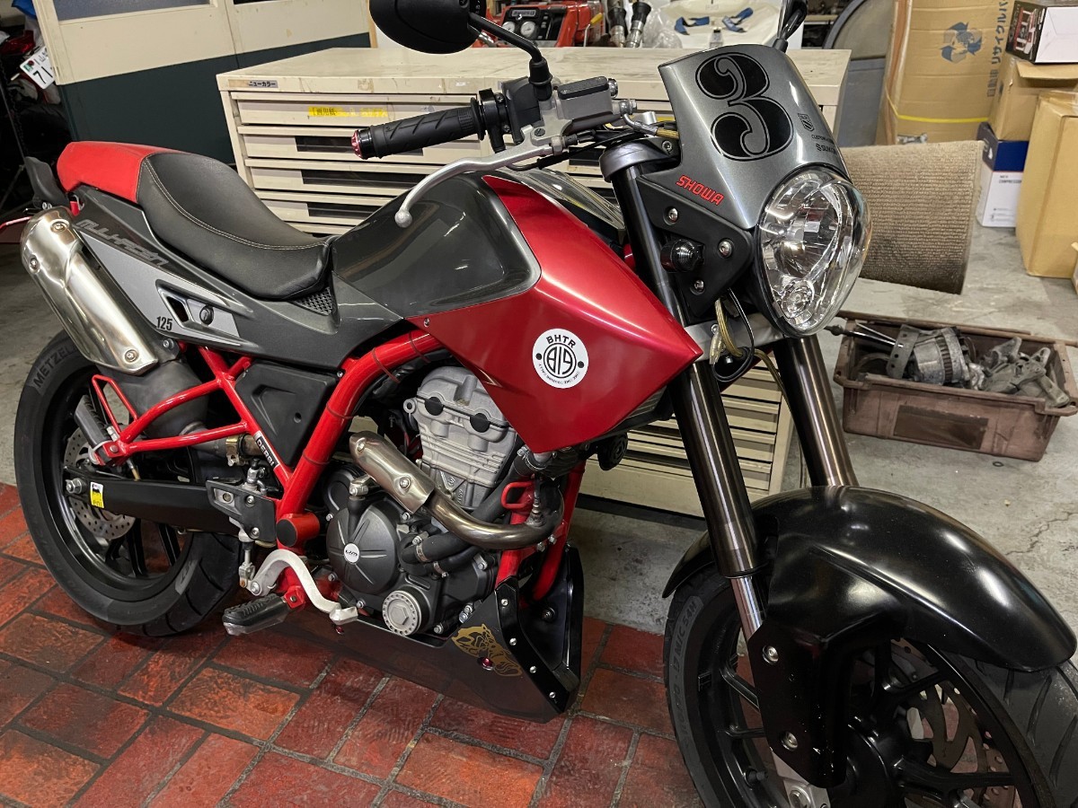 美車】アプリリア STX125 Cafe fi 自賠責 令和6年10月まで 180,000円