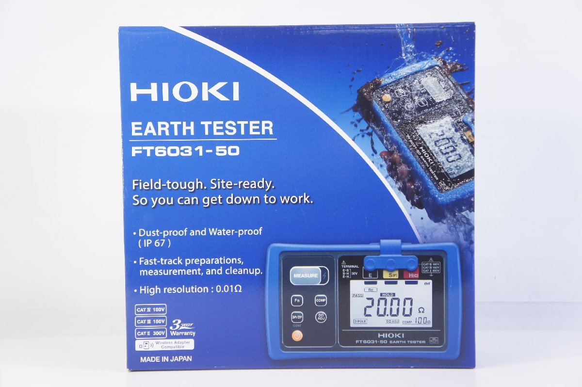 日置 アーステスター FT6031-50 (中古Bランク】HIOKI/日置 接地 日置 アーステスター FT6031-50 (中古Bランク】HIOKI/日置 接地