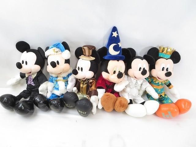 ビッグバンドビートミッキーミニーペアぬいぐるみタグ付き