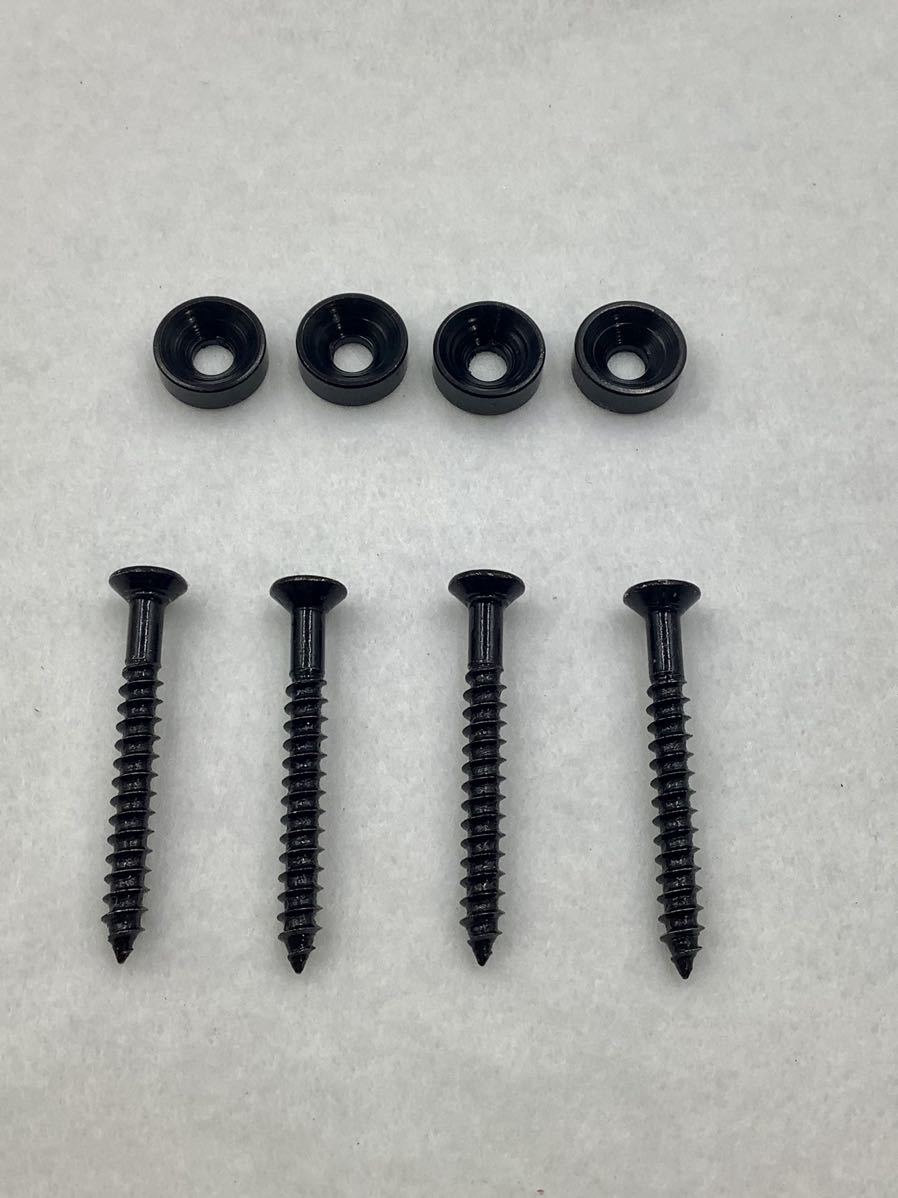 【未使用】★エレキギター ネックジョイント スクリュー ブッシュ 4本セット ブラック★の落札情報詳細 ヤフオク落札価格検索 オークフリー