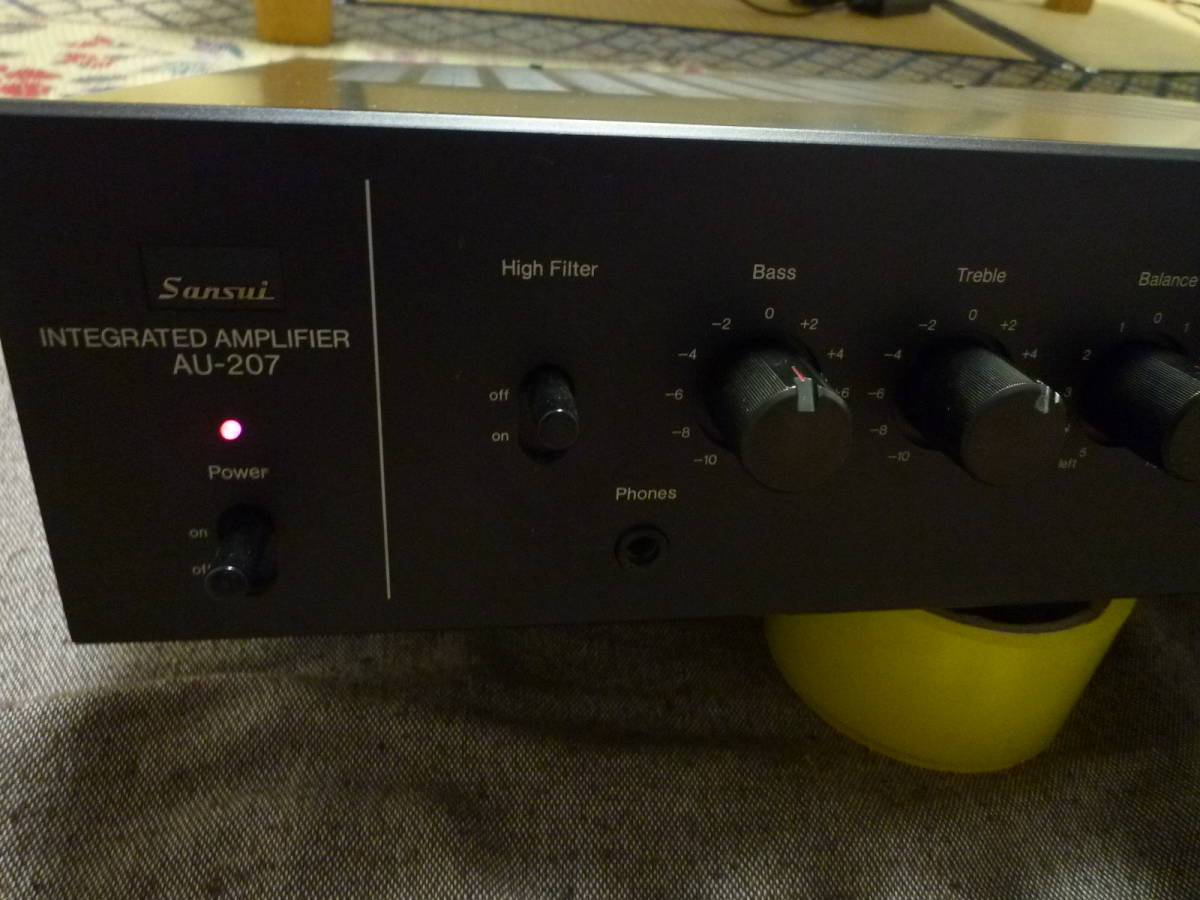 Sansui 山水AU-207/2ブリメインアンプ