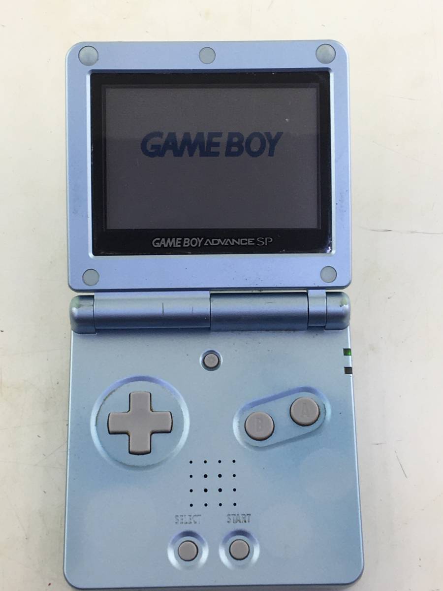 ゲームボーイアドバンスSP パールブルー 箱説なし】ゲームボーイアドバンスSPパールブルー 中古ゲーム