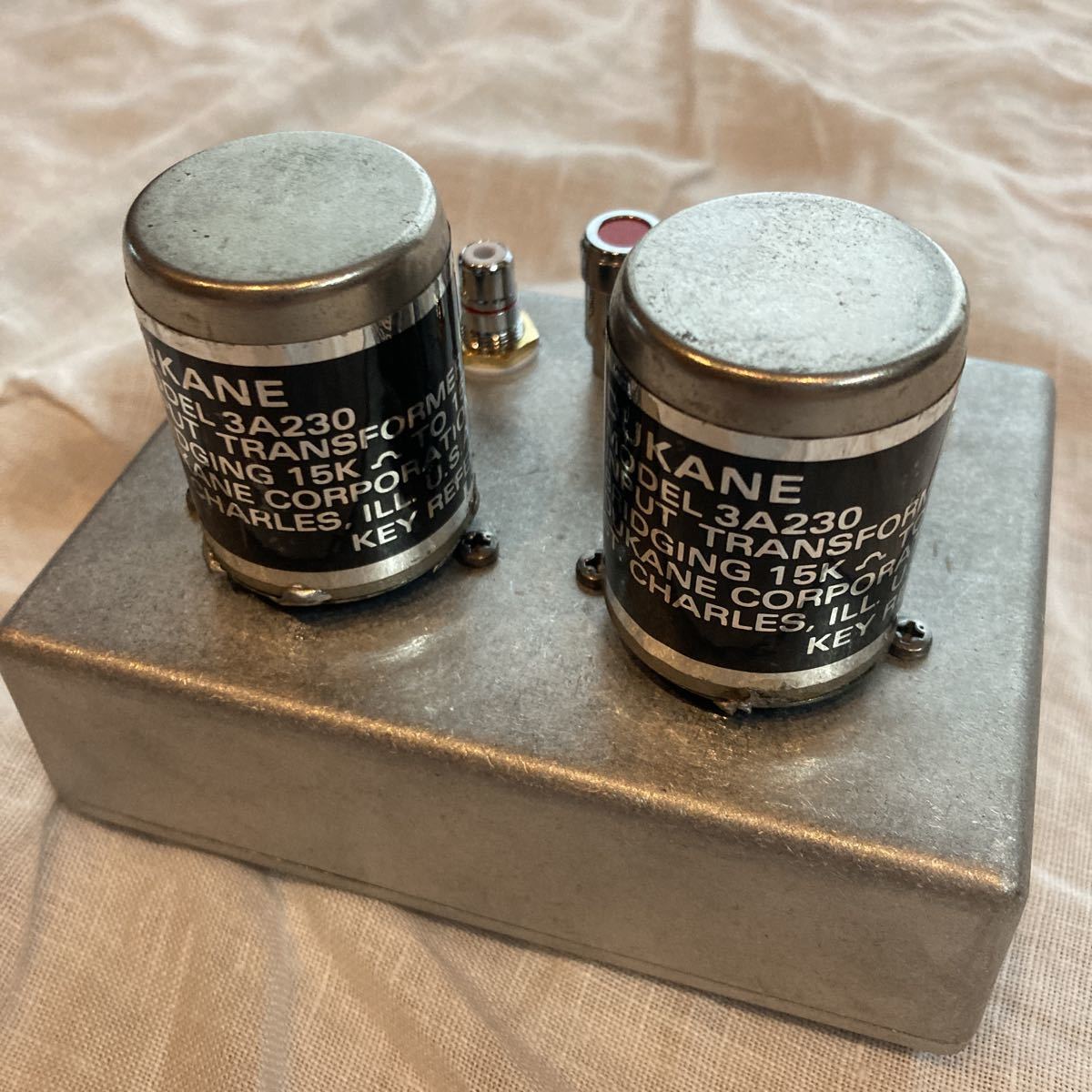 ○MCトランス○DUKANE 3A25○Western Electric WE618B 同音質