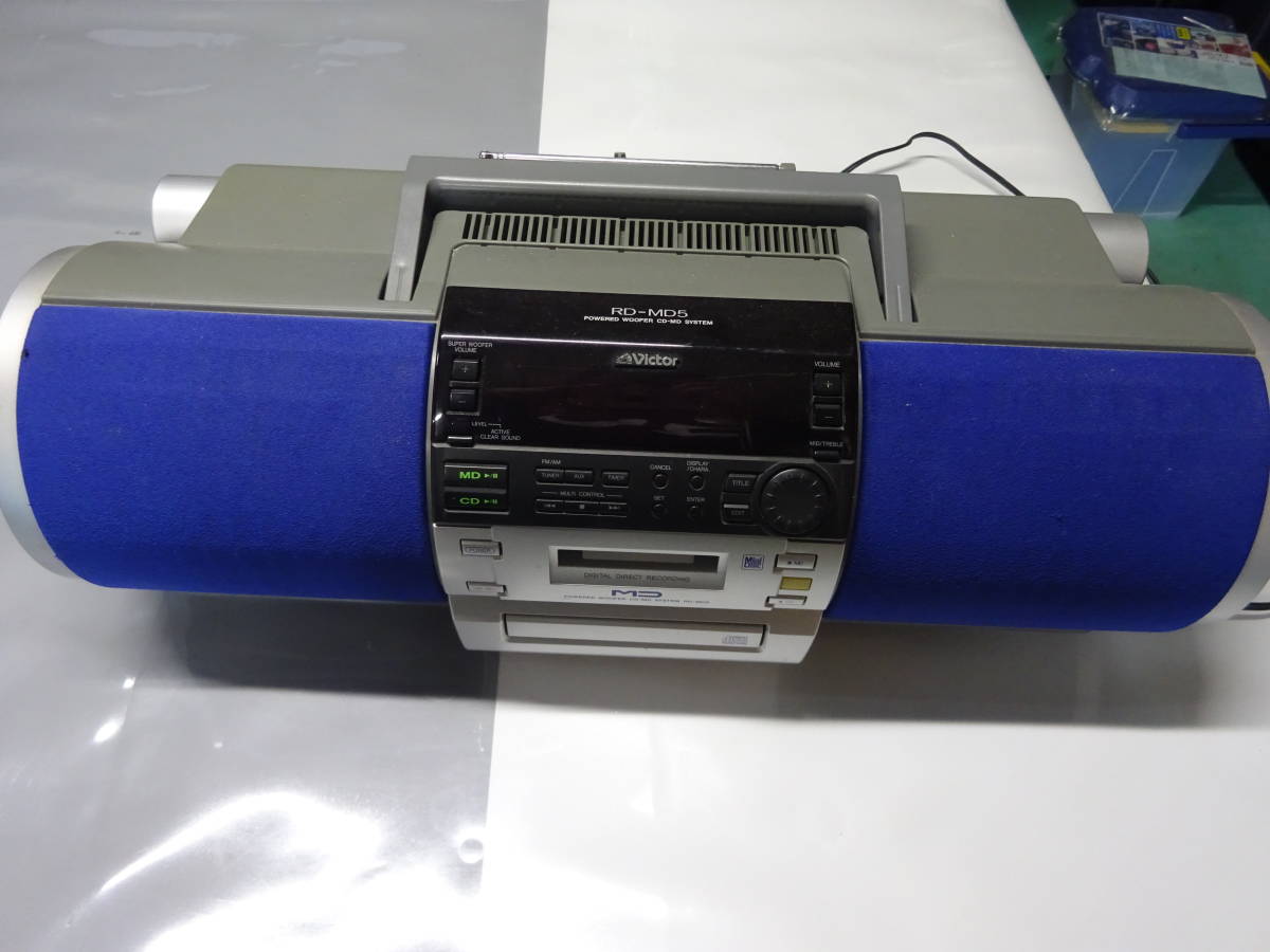 希少！美品！動作良好！Victor / ビクター RD-MD5