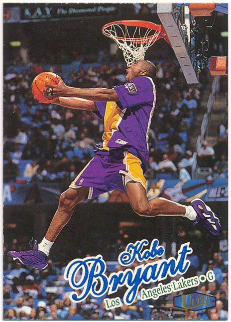 1997-98 Fleer Zone コービー ブライアント やや傷や汚れあり】Kobe Bryant NBA 1997-98 Fleer Ultra #1