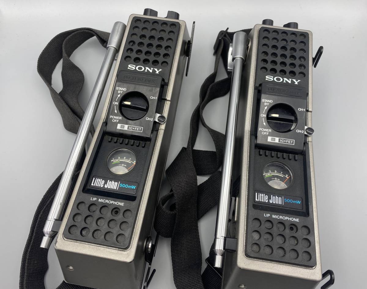 絶版ホビー・楽器・アート - SONY Little John トランシーバー 昭和
