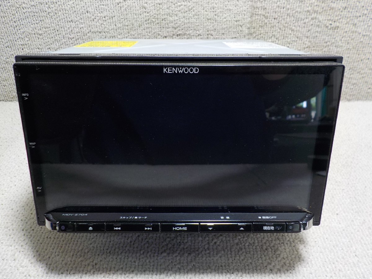最新地図 MDV-Z704 ケンウッド 彩速ナビ Bluetooth フルセグ KENWOOD 彩速ナビ MDV-Z704 同等品 スバル 純正 型式 KXM-H701F