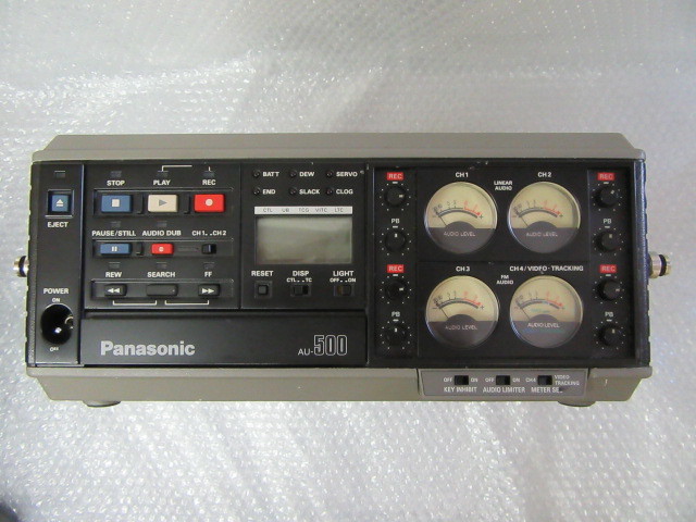 やや傷や汚れあり】Panasonic AU-500 MII/Portable Video