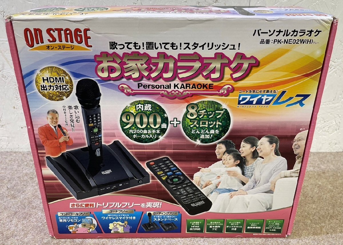 ON STAGE Z-PK120WT パーソナルカラオケ 美品】オンステージ パーソナルカラオケ ワイヤレスマイク Z-PK120WT