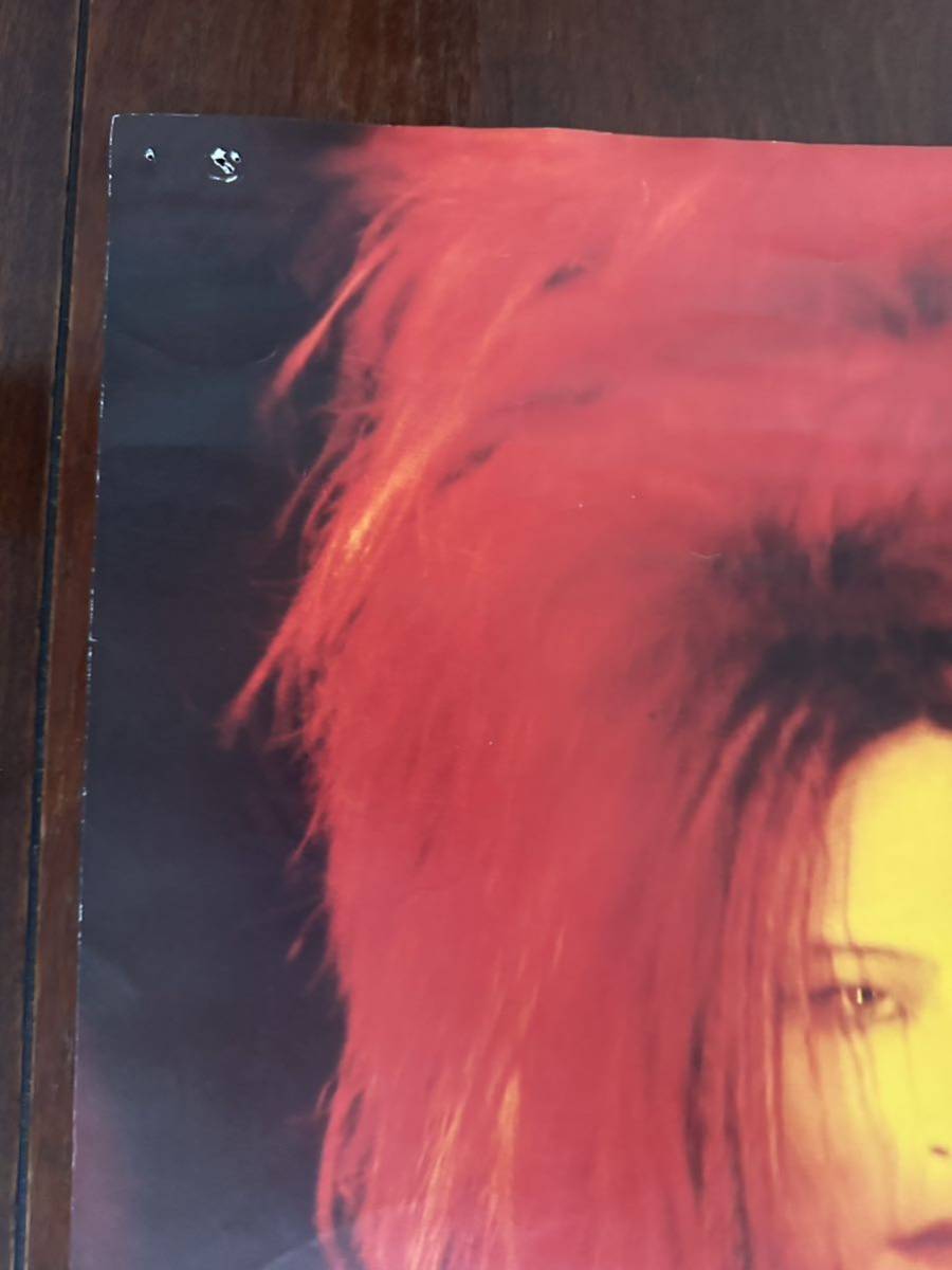 傷や汚れあり】hide ポスター A1 サイズ ヒデ エックス X JAPAN 当時物