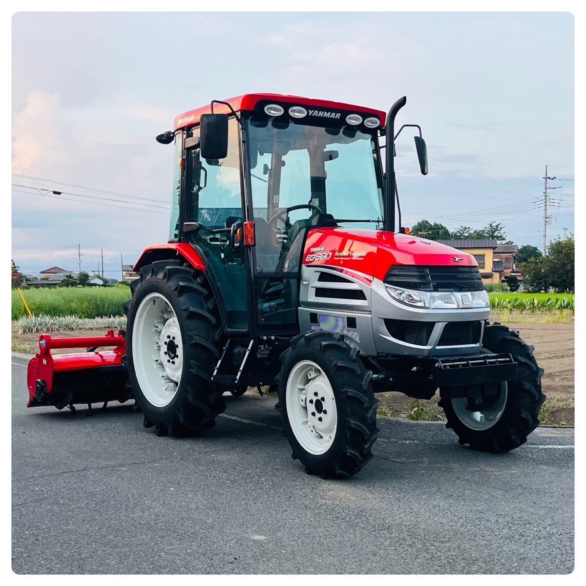 ☆ ヤンマートラクターAF660☆ 60馬力☆720使用時間☆エアコン