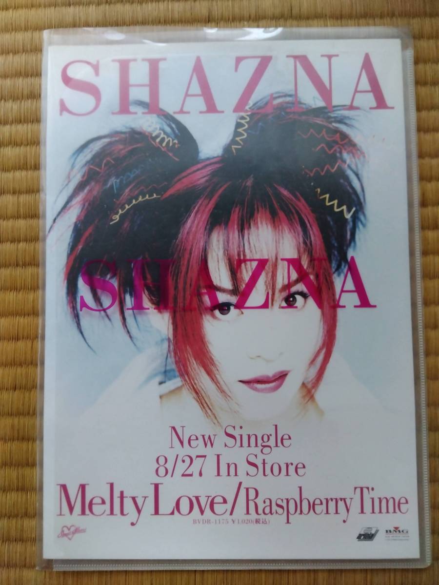 未使用に近い】レア SHAZNA 宣材セット Melty Love パンフ＋クリア