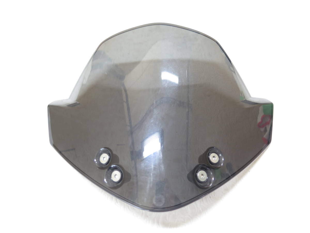 【傷や汚れあり】ツーリング ウインドシールド KTM DUKE 125/200/390 KTM POWER PARTS KTM パワーパーツ PP スモークスクリーン windshield
