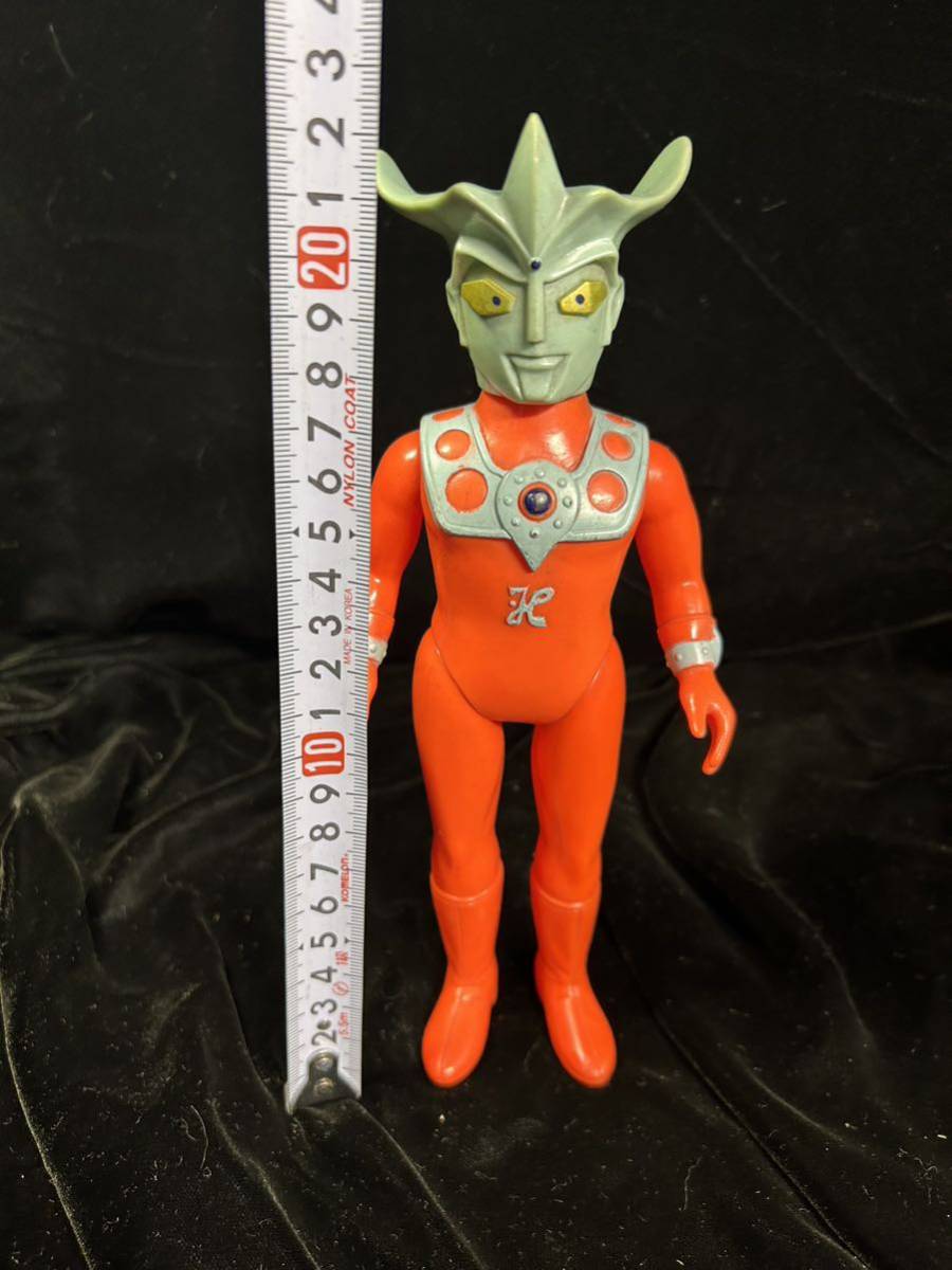 やや傷や汚れあり】ブルマァク ウルトラマンレオ 当時物 ソフビ 約22