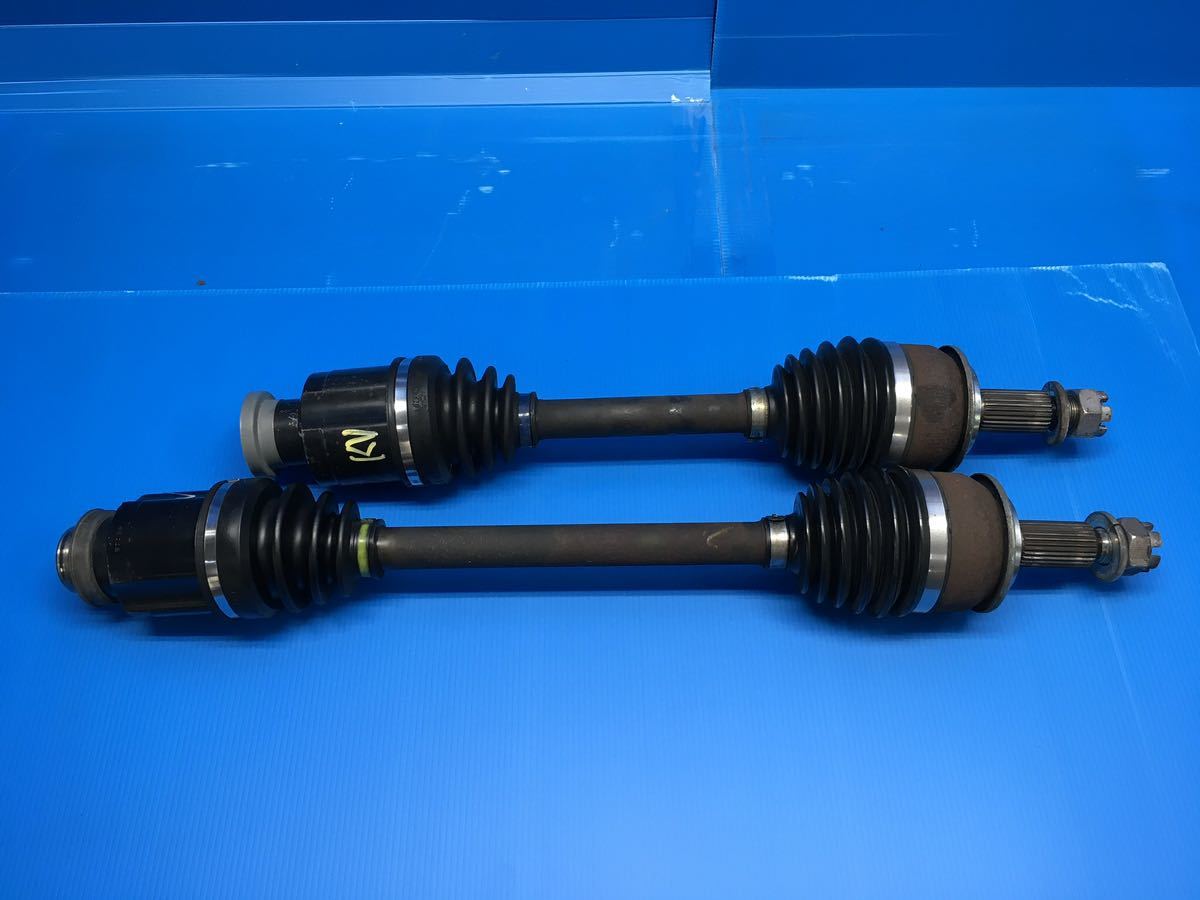 【傷や汚れあり】CZ4A ランエボ エボ10 GSR 純正 フロント ドライブシャフト ドラシャ 左右セット ランサーエボリューションⅩ MITSUBISHI 4B11 EVOの落札情報詳細