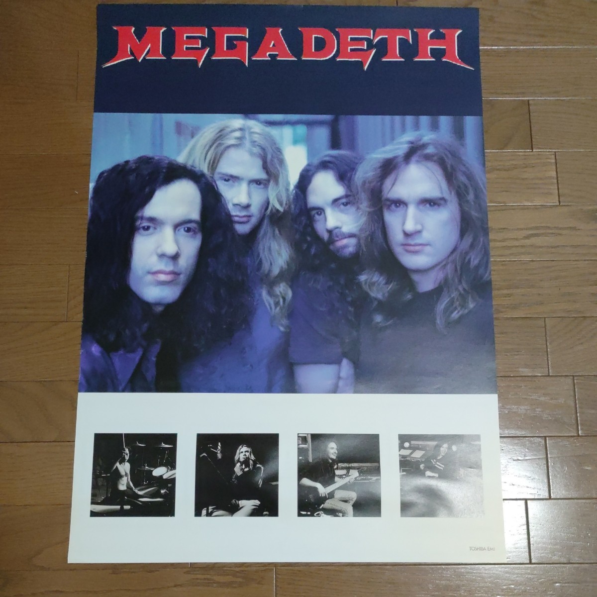 ☆メガデス☆MEGADETH【ポスター】マーティ・フリードマン / Marty
