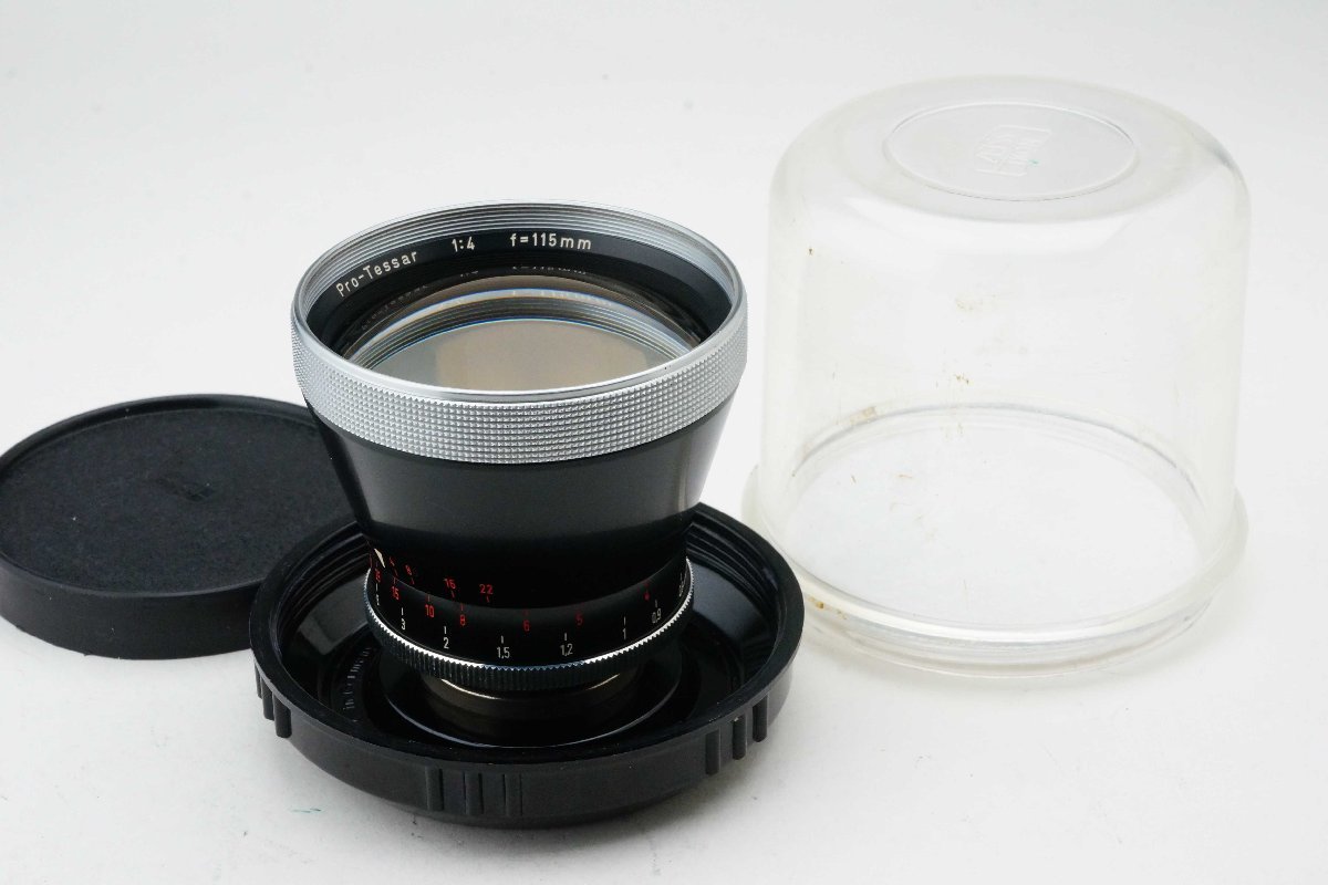 Capot D'objectif Zeiss Ikon – A G 1109 S27 – Pour Pro-Tessar 50 Mm F/2,8