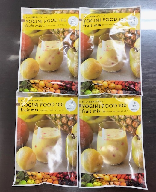 YOGINI FOOD 100 fruit mix おいしく置き換えダイエット おいしく