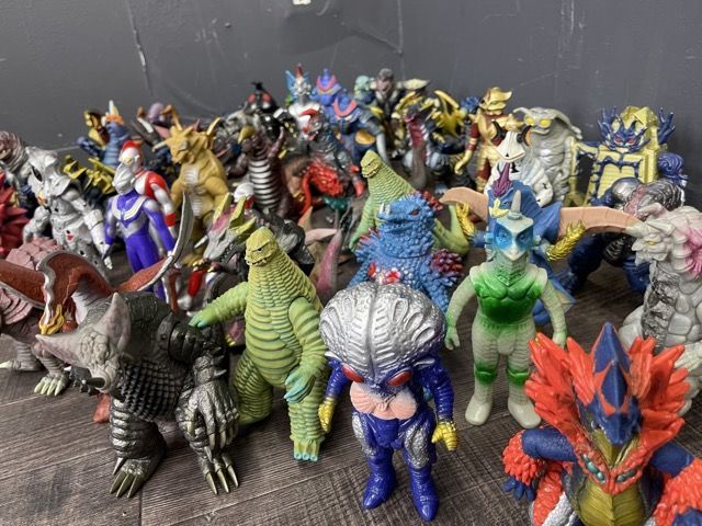 傷や汚れあり】フィギュア ソフビ まとめて 50体 バンダイ