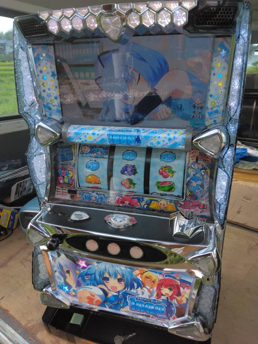 送料込み】パチスロ1000ちゃん(オーイズミ) （傷や汚れあり】パチスロ 