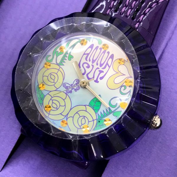 目立った傷や汚れなし】ANNA SUI アナスイ 腕時計 クオーツ アナログ
