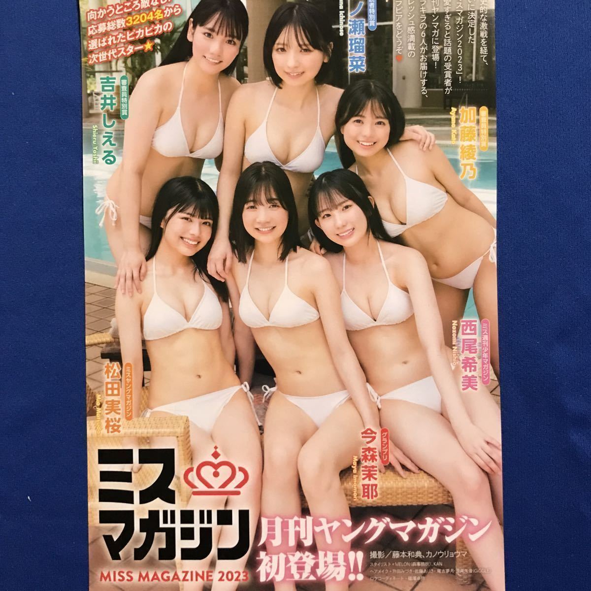ヤングマガジン藤本沙羅 直筆サイン入りチェキ ヤングマガジン藤本沙羅 直筆サイン入りチェキ