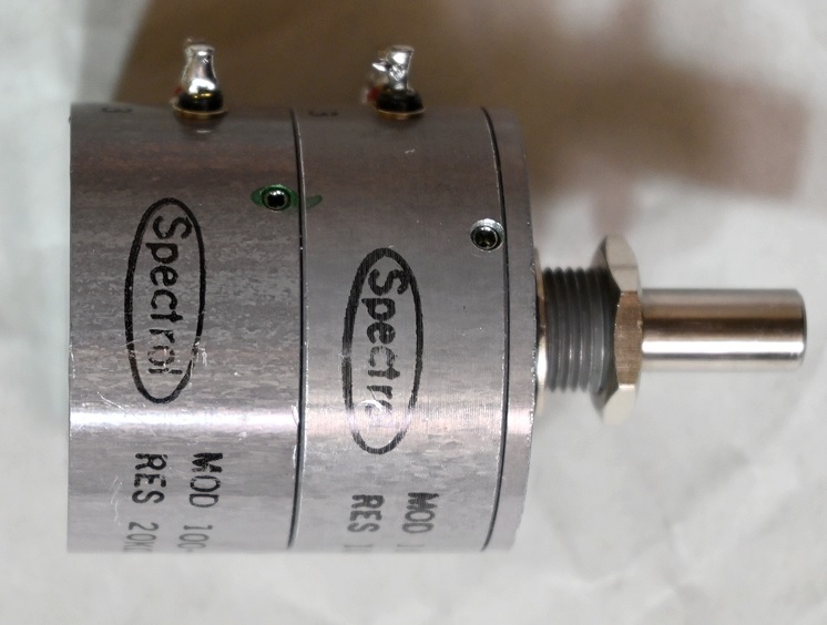 【目立った傷や汚れなし】ML1/JC2用、スペクトロール 巻き線ボリューム（ポテンショメーター） 2連 10K20KΩ Bカーブ