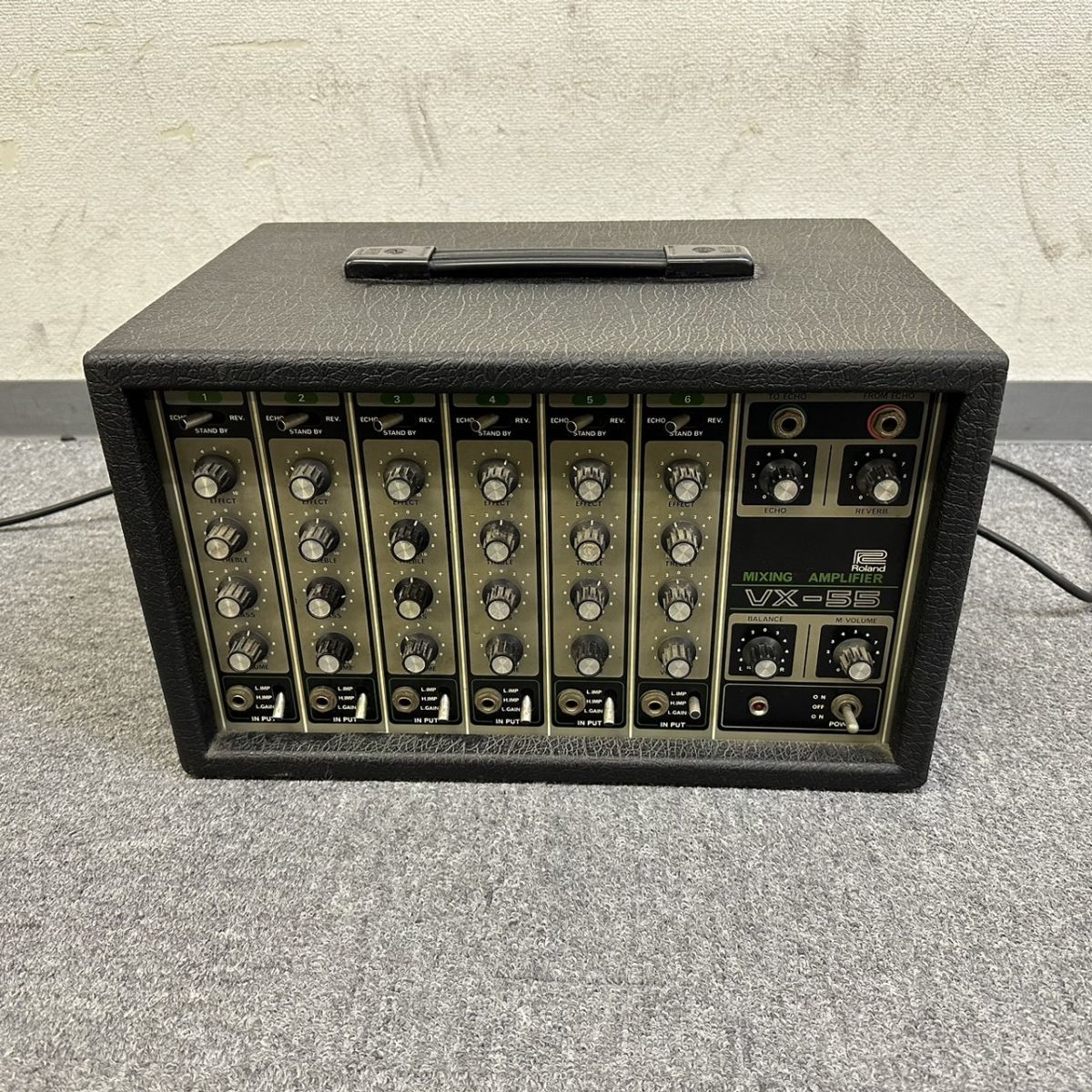Roland VX-55 ローランド ミキシング アンプ 現状品 Roland MIXING AMPLIFIER VX-55（Roland VX-55 ローランド
