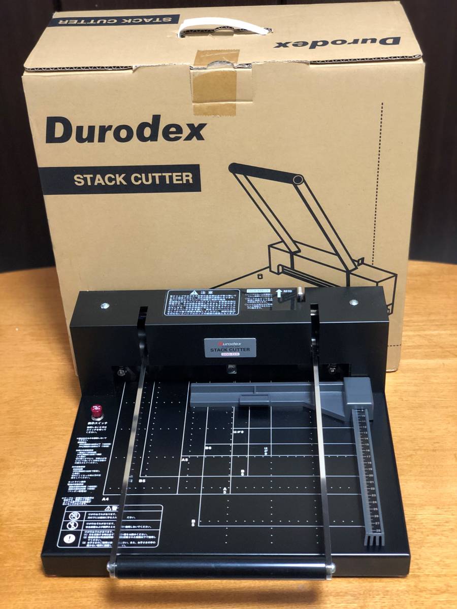 【未使用】Durodex STACK CUTTER 200DX デュロデックス スタックカッター 裁断機 未使用 箱付きの落札情報詳細
