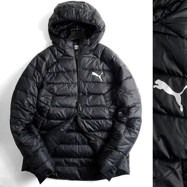 【未使用】PUMA プーマ 新品 定1.4万 PWRWARM 撥水ナイロンタフタ RDS DOWN使用 パッカブル フーデッド ダウン ...