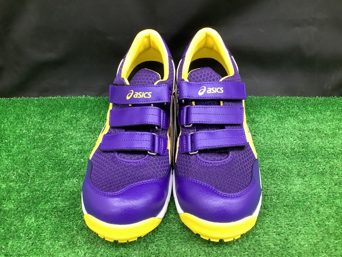 新品 未使用 ASICS CP202 ジェントリ パープル 25cm 未使用】未使用品 アシックス asics 安全靴 ウィンジョブ CP202