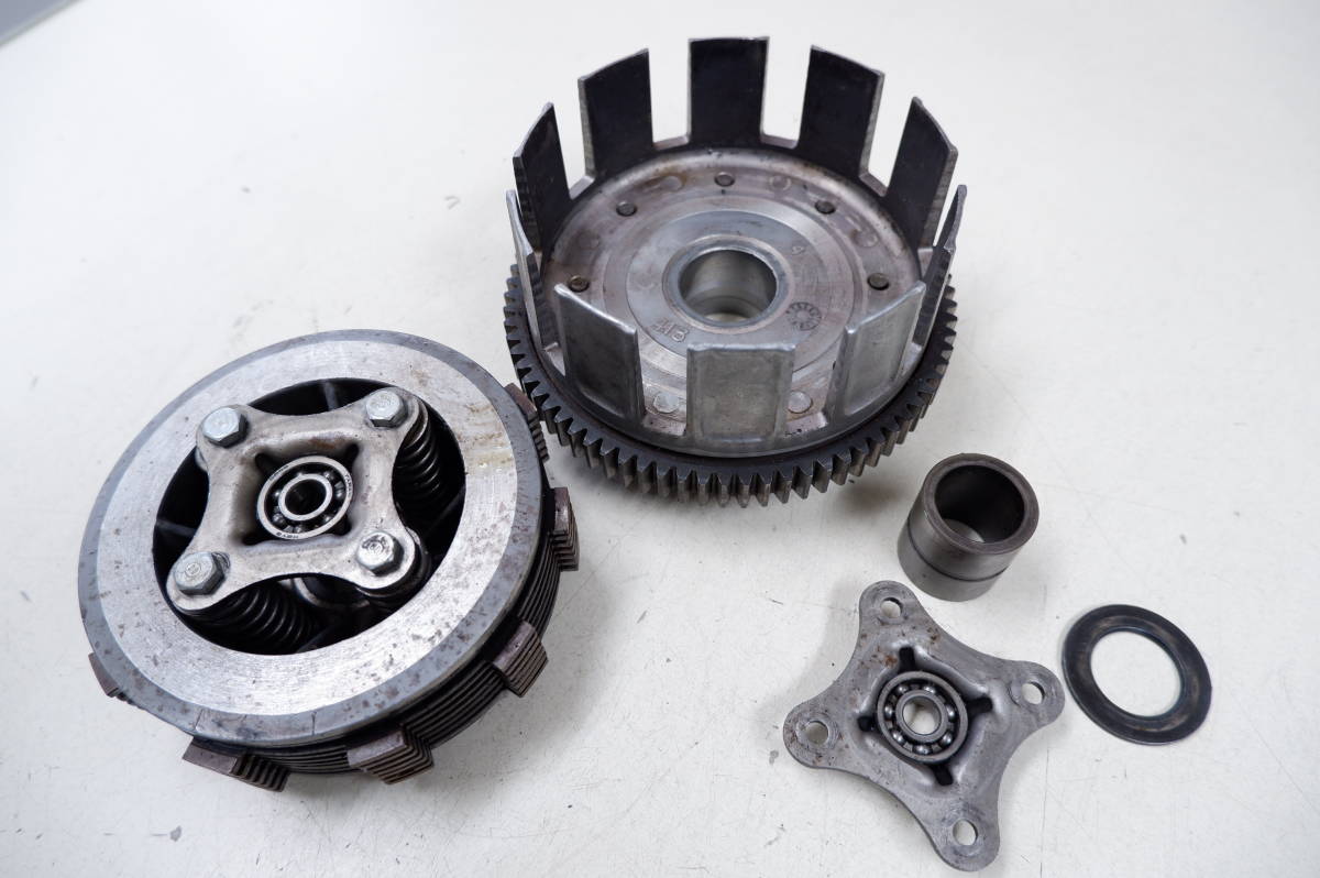 CB400T CB400N 純正 ホーク系 クラッチ盤等の一式セット CB400T CB400N 純正 ホーク系 クラッチ盤等の一式セット