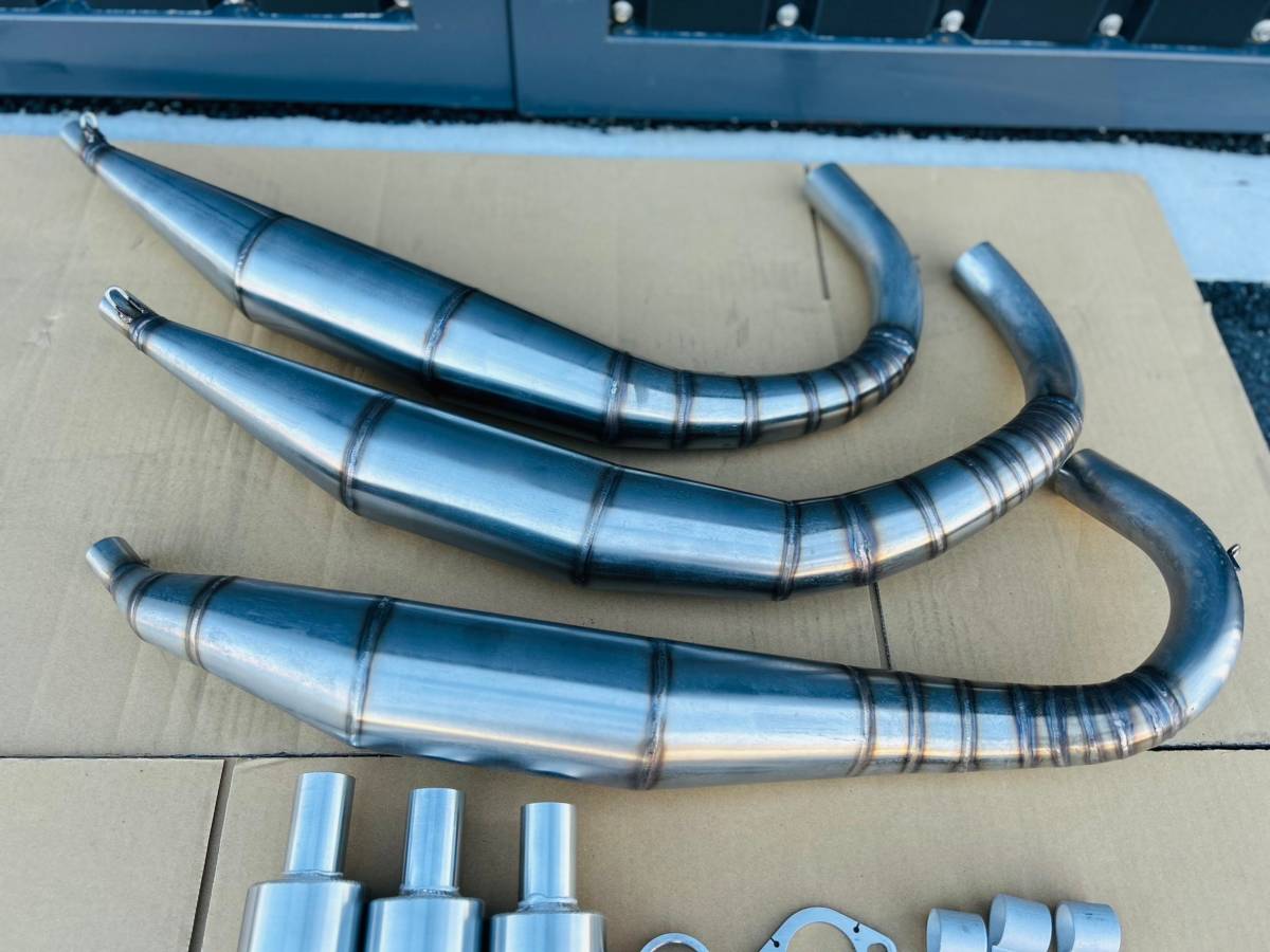 250ss / KH250 3本チャンバー バラチャン 250ss / KH250 3本チャンバー