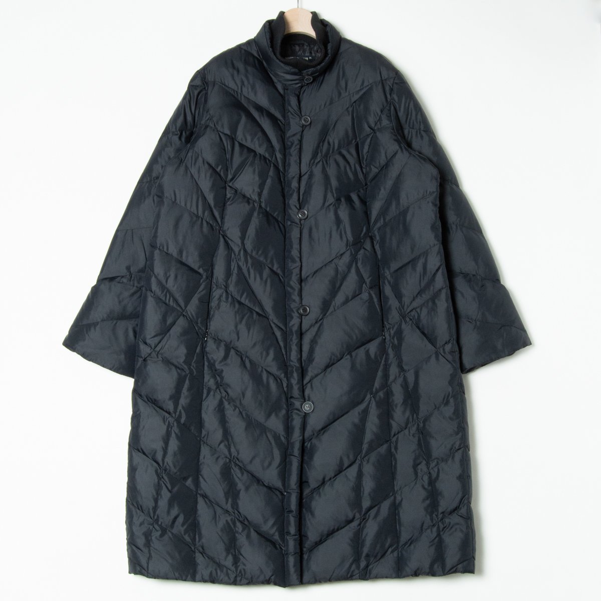 【MARINA RINALDI】ノーカラーコート★新品タグ付き★ MARINA RINALDI】ノーカラーコート☆新品タグ付き☆