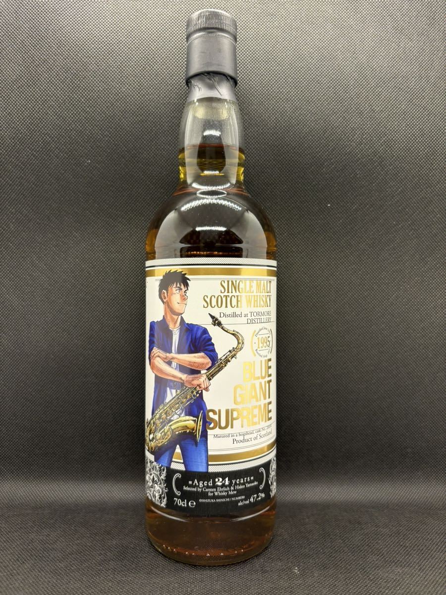 BLUE GIANT SUPREME ラベルウイスキー トーモア1995 Yahoo!オークション -「giant)」(ウイスキー) (アルコール)の