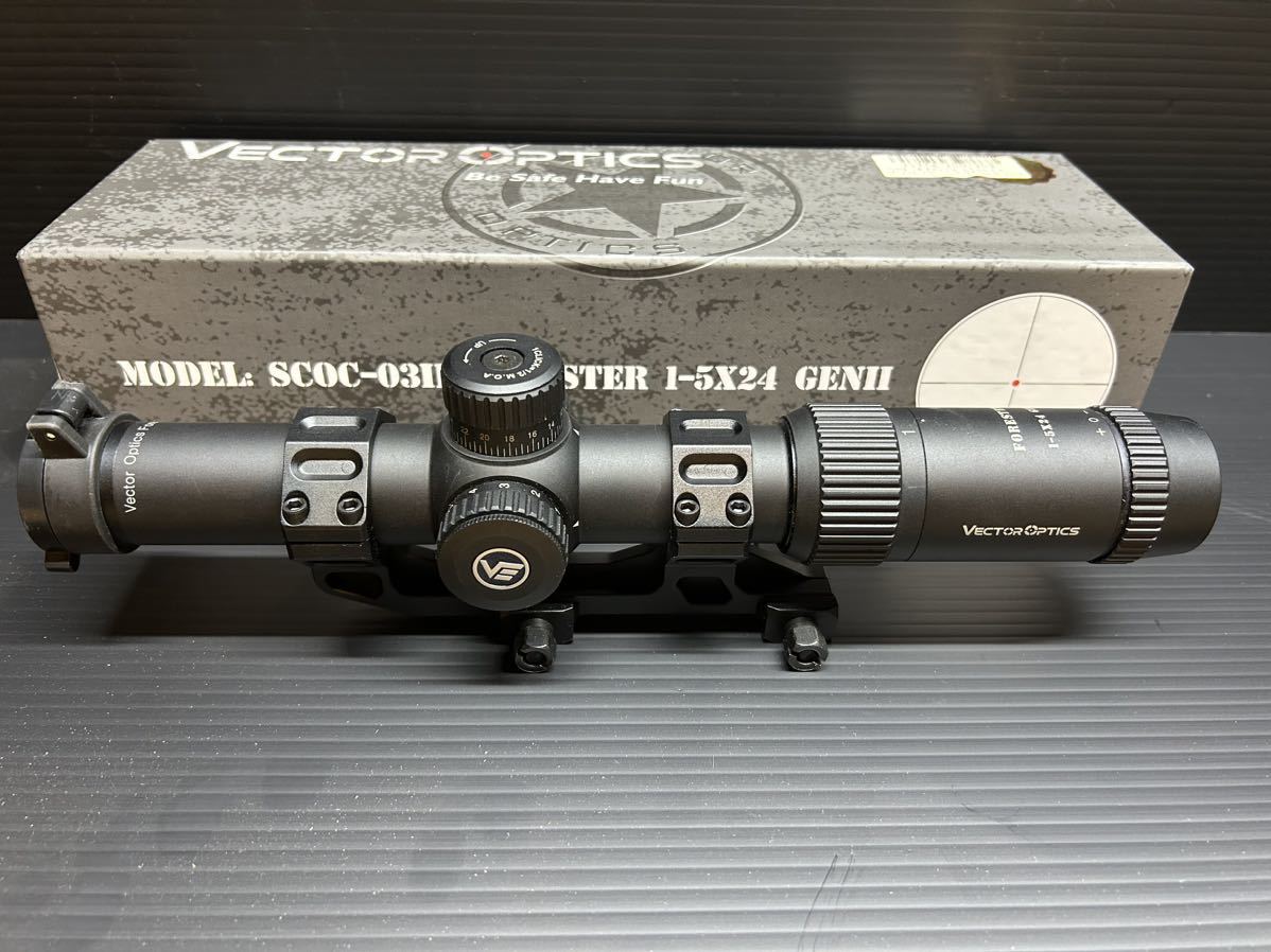 Amazon.co.jp: VECTOR OPTICS スコープ Forester 1-5×24 Gen II