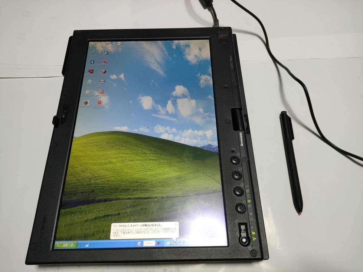 【傷や汚れあり】Windows XP タブレット タッチスクリーン Lenovo ThinkPad X200 Tablet レノボの落札情報
