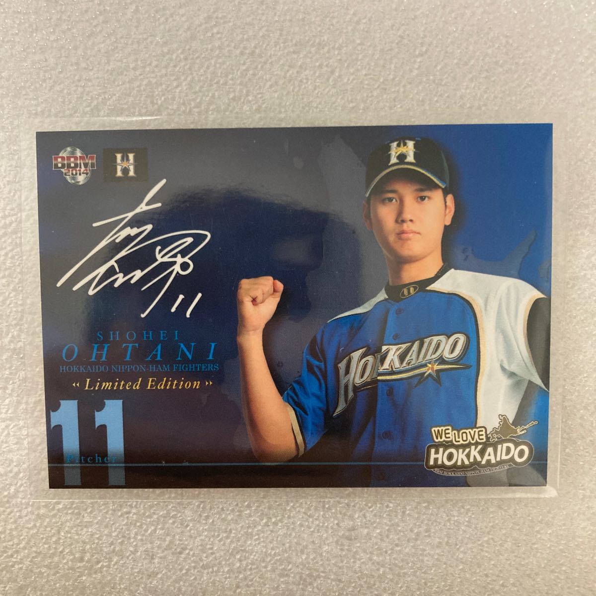 大谷翔平日ハムlimited hope 未使用に近い】【大谷翔平/日本ハム】BBM Shohei Ohtani ドジャース